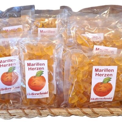 Marillen Fruchtsaft Herzen